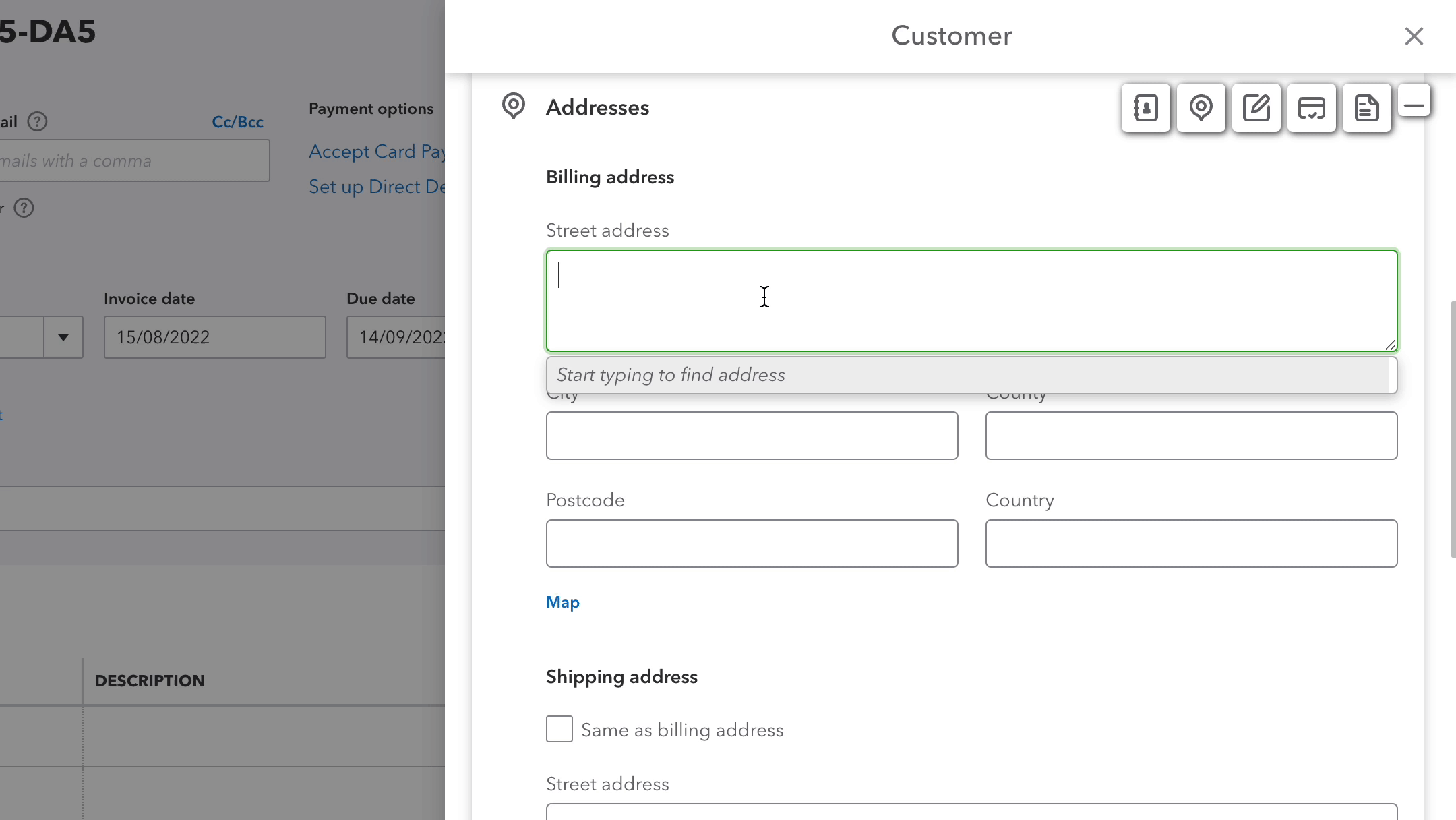 Quickbooks Extension Demo-screenshot