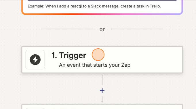 Zapier Automation Trigger